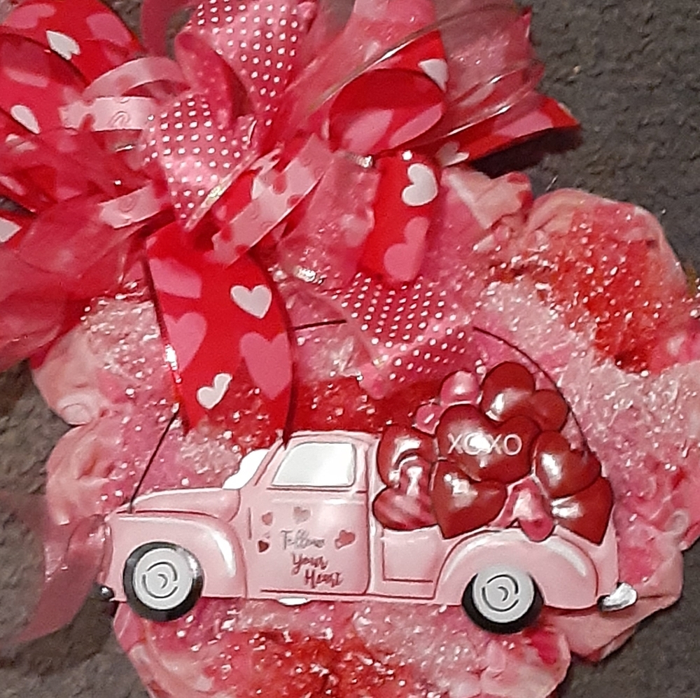 Valentines Day wreath
